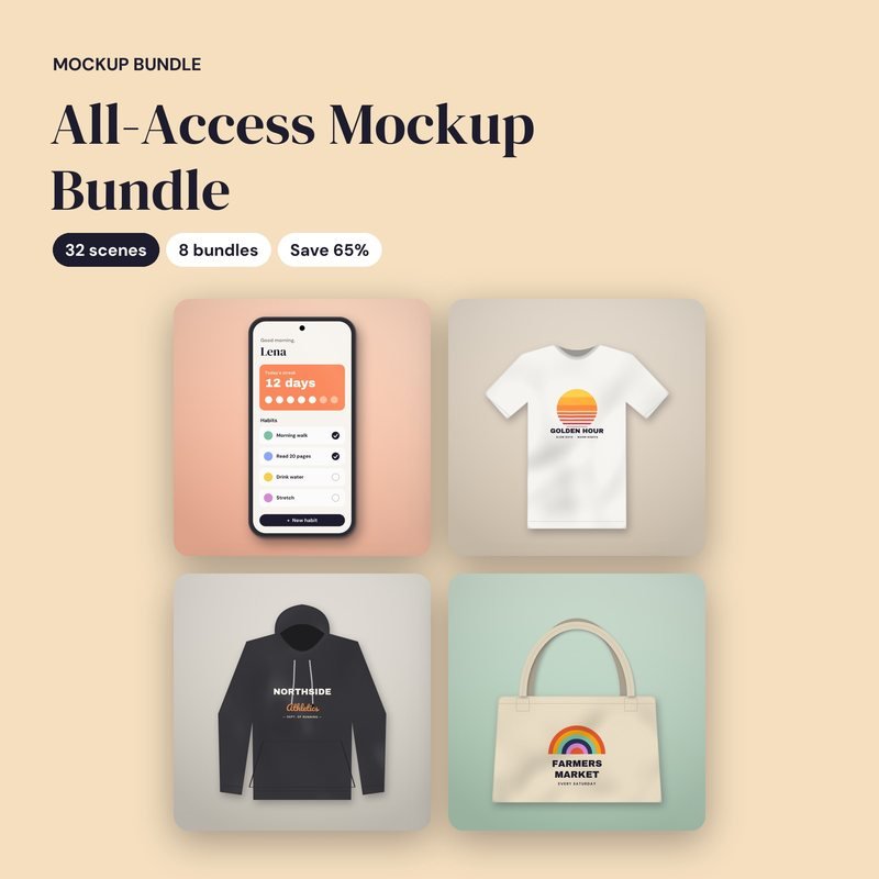 All-Access Mockup Bundle - cover